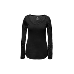 W L/S DUO FOLD CREW