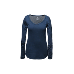 W L/S DUO FOLD CREW