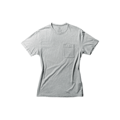 S/S Slub Crew w/ Pocket